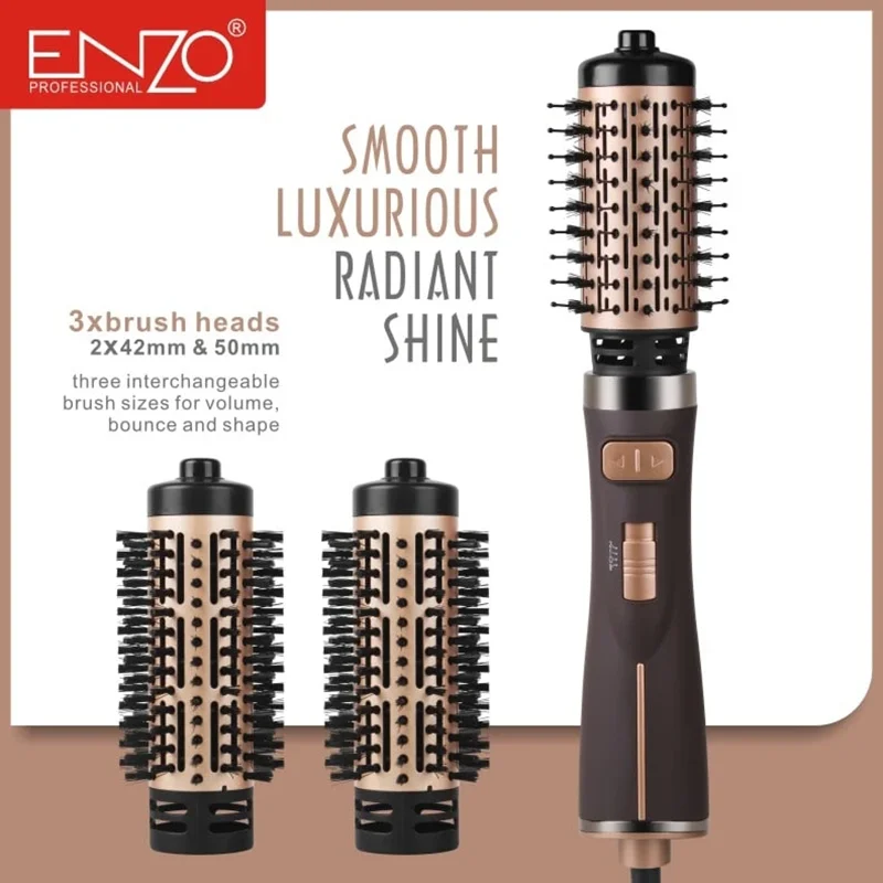 سشوار برس دار چرخشی انزو مدل EN-743